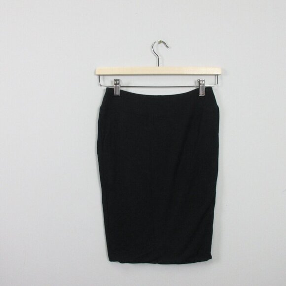 Encircled Pencil Skirt Women S Black Knee Length Career Corporate Office 196 - Picture 2 of 9